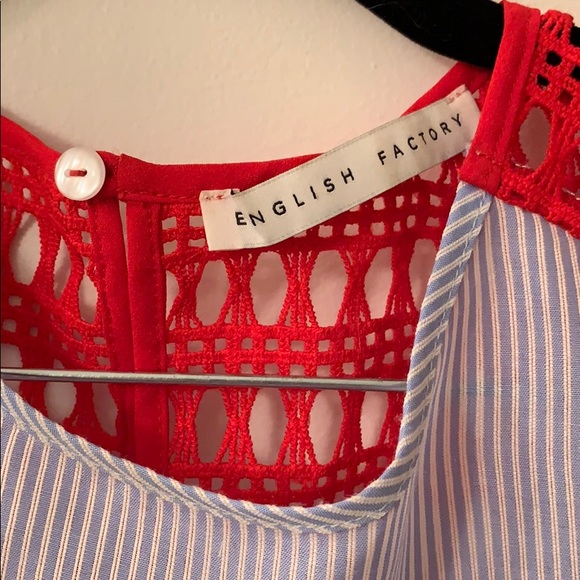 Anthropologie poplin top - Picture 5 of 5